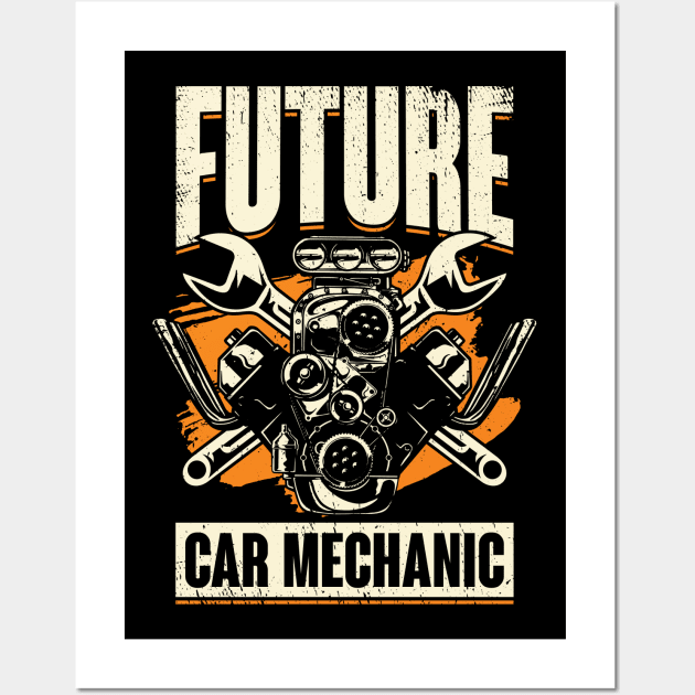 Future Car Mechanic Wall Art by Dolde08